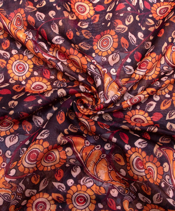 Printed Chanderi Fabric